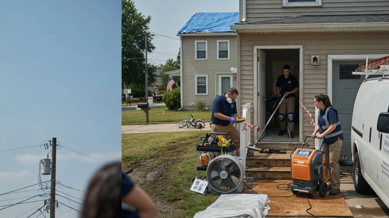 Water Damage Repair in Wheatland, PA near me